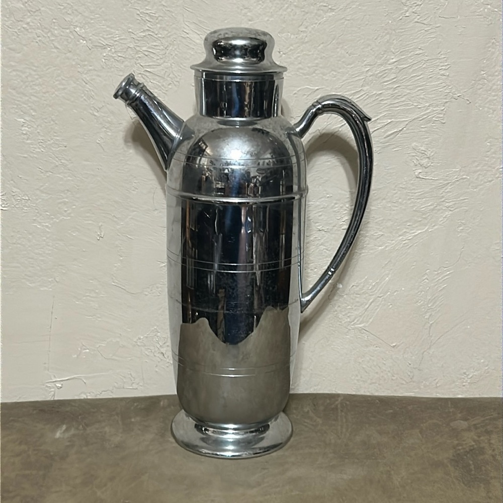 Vintage Continental Silver Company Cocktail shaker